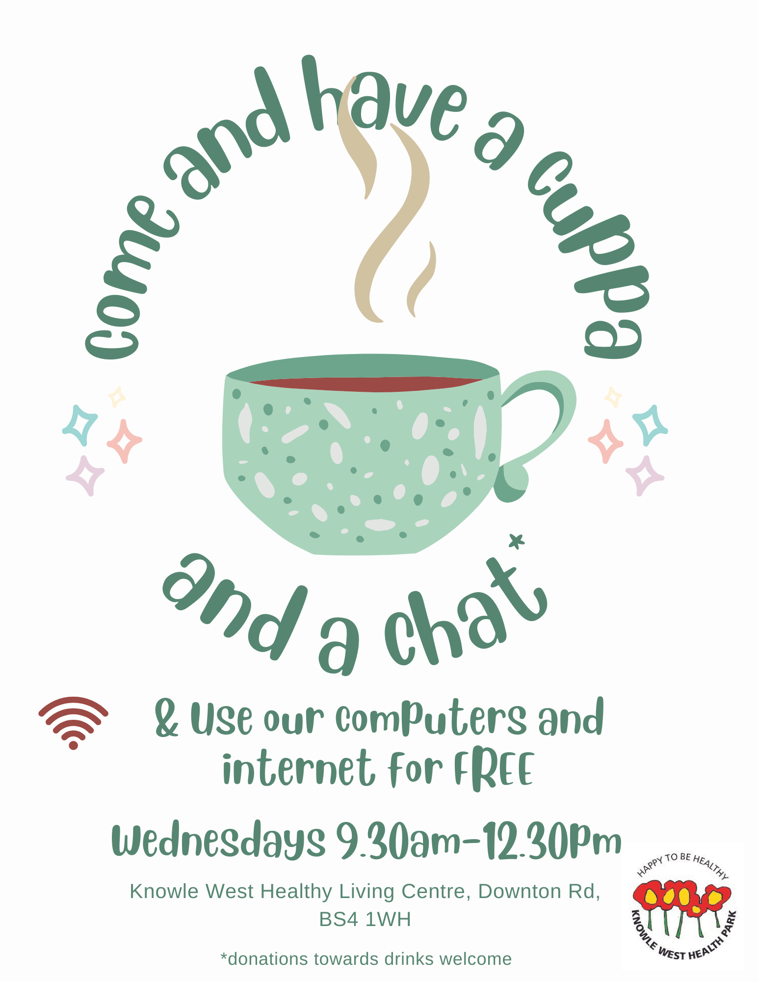 Cuppa & Chat flier